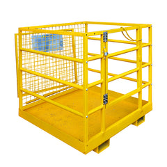 Austlift - Forklift Safety Cage with optional wheel attachment Capacity 250kg 1054x1230x2078 | 145020