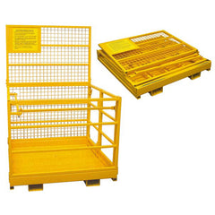 Austlift - Forklift Safety Cage with optional wheel attachment Capacity 250kg 1054x1230x2078 | 145020