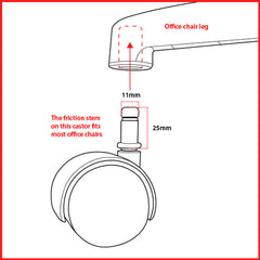 Richmond Rolling Solutions - S53BPK2 BRK WIRECLIP 2PACK | 060FURNS53BPK2