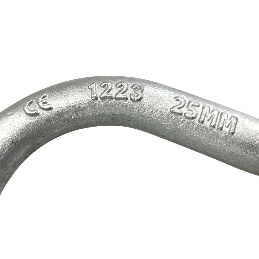 Austlift - Grade 80 Frogmouth Shackle with Safety Pin 4.75T | 503725