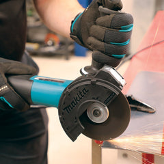Makita - 125mm (5") Angle Grinder 1900W Active Feedback Sensing Technology (Aft) Anti-Restart Protection Soft Start SJSII Anti-Vibration Handle Variable Speed Dial | GA5090X01