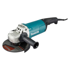 Makita - 180mm (7") Angle Grinder 2200W Soft Start Anti-Restart SJSII | GA7061R
