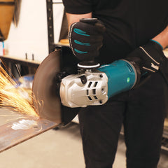 Makita - 230mm (9") Angle Grinder 2400W Aft Soft Start Anti-Restart Mechanical Brake D-Shaped Handle | GA9071X1