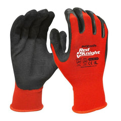 Maxisafe - Red Knight Latex Gripmaster Glove - Large - Pack Of 12 | GNL156-09-12