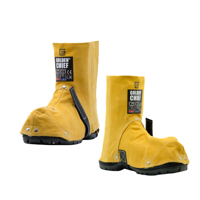 Elliotts - Golden Chief Premium Leather Welding Spats