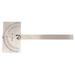 ITM - DP/R/6 GROZ DEGREE PROTRACTOR, RECTANGULAR HEAD, 150MM BLADE | GZ-01224