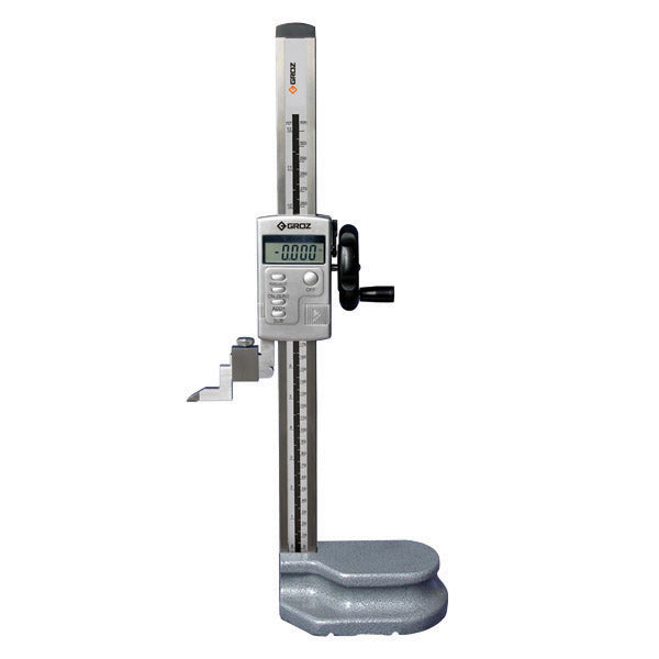 ITM - DHG/12 GROZ DIGITAL HEIGHT GAUGE SINGLE BEAM, 0-12/0-300MM X0.0005/0.01MM, FIVE-BUTTON WITH DATA OUTPUT | GZ-01636