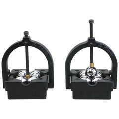 ITM - VB/BB/1-2 GROZ TOOL MAKERS BALL BEARING VEE BLOCK & CLAMP SET - MATCHED PAIR, 63MM 100KG CAPACITY | GZ-02940