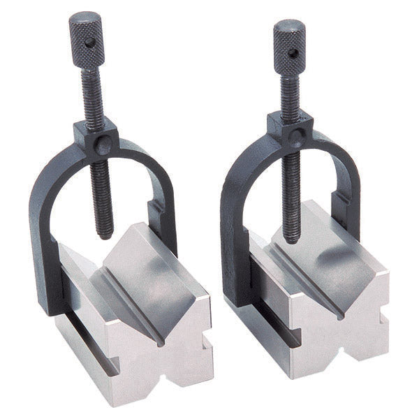 ITM - VB/T/30 GROZ TOOL MAKERS VEE BLOCK & CLAMP SET, 40 X 32 X 32MM, 25MM CAP. | GZ-03000