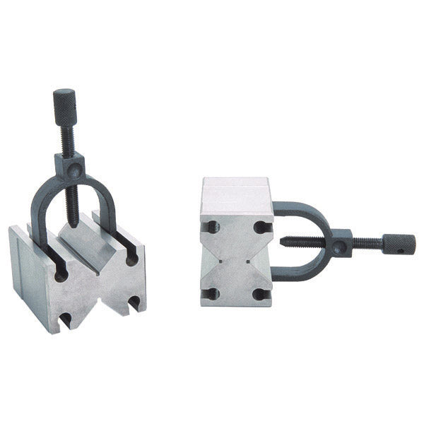 ITM - VB/SP/R/T/70 GROZ TOOL MAKERS VEE BLOCK & CLAMP SET NON PROTRUDING, 70 x 63 x 45MM, 37MM CAPACITY | GZ-03080