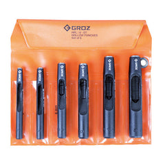 ITM - HPL/6/ST GROZ HOLLOW PUNCH SET, 5 - 12MM, 6 PCE | GZ-26391