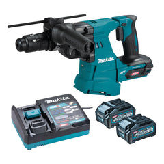 Makita - 40V Max Brushless 28mm Rotary Hammer - Quick Change Chuck Kit | HR012GM201