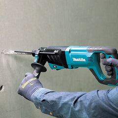 Makita - 26mm SDS Plus Rotary Hammer 800W Avt D-Handle | HR2641