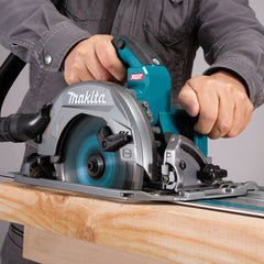 Makita - 40V Max Brushless AWS 185mm (7-1/4") Circular Saw Guide Rail Compatible Saw Base - Tool Only AWS Receiver Sold Separately (198901-5) | HS004GZ