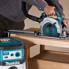 Makita - 40V Max Brushless AWS 185mm (7-1/4") Circular Saw Guide Rail Compatible Saw Base - Tool Only AWS Receiver Sold Separately (198901-5) | HS004GZ