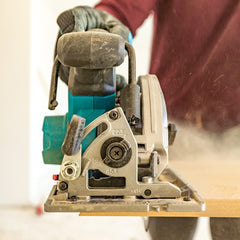 Makita - 40V Max Brushless AWS 165mm (6-1/2") Circular Saw - Includes 4.0Ah Battery Single Port Rapid Charger & Makpac Case Type 3. AWS Receiver Sold Separately (198901-5) | HS012GM101