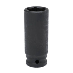 Action 22mm 1/2" Drive 6-point Metric Standard Wheel Nut Impact Socket - Plastic Stop