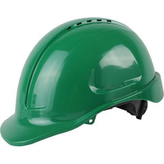 Maxisafe - Vented Hard Hat, Ratchet Harness - Dark Green | HVR580-G