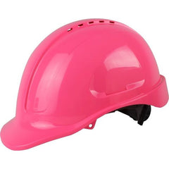 Maxisafe - Vented Hard Hat, Ratchet Harness - Pink | HVR580-P