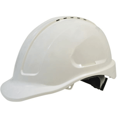 Maxisafe - Vented Hard Hat, Ratchet Harness - White | HVR580-W