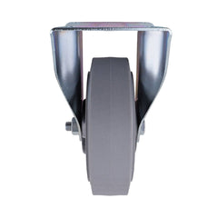 EHI - Colson 160mm Grey Performa Rubber Fixed Plate I6 Series Castor 225kg | I63AZ-PL4T160