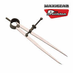 Precision Specialty Tools - Dividers Spring Square Leg Quick Acting Nut 200mm | SD200QAN