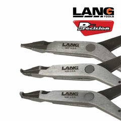 Precision Specialty Tools - PLIERS LOCK RING EXTERNAL 90 DFEGREE ANGLED TIP 3/32 TIP LANG | LG1408