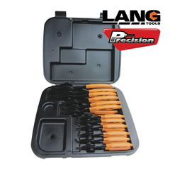 Precision Specialty Tools - PLIERS RETAINING RING INTERNAL / EXTERNAL 12 PC SET IN CASE | LG3495