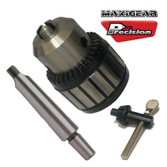 Precision Specialty Tools - CHUCK KEYED ECONOMY 13mm CAP 3 MORSE TAPER K3 KEY | CK13AC3MT