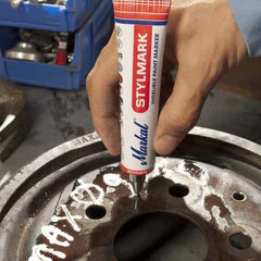 Precision Specialty Tools - Marker Paint Ball Tube Stylmark 3mm Mark Size Blue Markal | MK96657