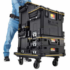 Precision Specialty Tools - TOOLBOX 50 KG STORAGE QUICK CONNECT WITH TROLLEY TAJIMA | TB-TBOXC