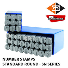Precision Specialty Tools - Stamps Number 9 Piece Set Gravurem Sr 5mm | SN05