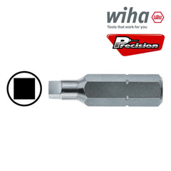 Precision Specialty Tools - SQUARE DRIVE INSERT BIT WIHA 1/4 HEX 25mm #1 | 06634(7018Z)
