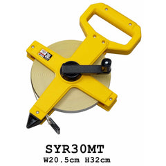 Precision Specialty Tools - TAPE MEASURE OPEN REEL FIBREGLASS 30 METRE 13mm SYMRON-R | SYR30