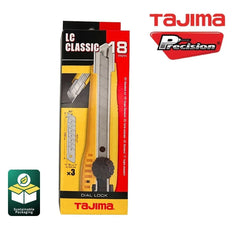 Precision Specialty Tools - Knife Utility 18mm Dial Lock Yellow Tajima Endura™ | LC501Y