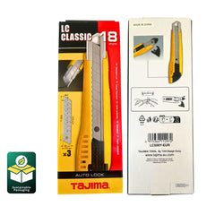 Precision Specialty Tools - Knife Utility 18mm Auto Lock Yellow Tajima Endura™ | LC500Y