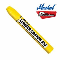 Precision Specialty Tools - Crayon Lumber Clay Based 12.7mm Mark Yellow Markal | MK80321