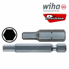 Precision Specialty Tools - HEX DRIVE INSERT BIT WIHA 1/4 HEX 25mm 5/32 | 23310(U713)