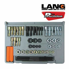 Precision Specialty Tools - Thread Restorer Kit 48 Piece Metric & SAE Lang | LG0971
