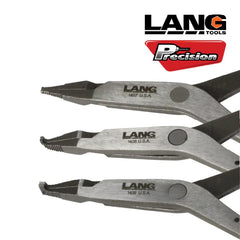 Precision Specialty Tools - PLIERS LOCK RING EXTERNAL 90 DFEGREE ANGLED TIP 3/32 TIP LANG | LG1409