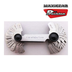 Precision Specialty Tools - GAUGE SCREW PITCH METRIC 60 DEGREE 0.25 - 6.0mm 23 LEAVES  | SPGM