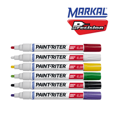 Precision Specialty Tools - Marker Industry Paint Riter Orange Plastic Barrel 3mm Markal | MKSL100-ORANGE