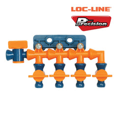 Precision Specialty Tools - LOC-LINE 1/4 INCH SYSTEM  MAGNETIC BASE MANIFOLD | 40400