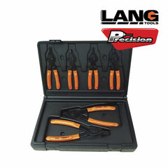 Precision Specialty Tools - PLIERS RETAINING RING INTERNAL / EXTERNAL 6 PC SET IN CASE | LG3497