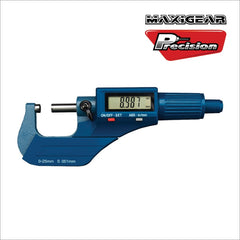Precision Specialty Tools - Micrometer Electronic 0 - 25mm 1" x 0.001mm/0.0005 Graduation | MICE0-25