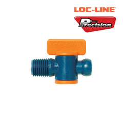 Precision Specialty Tools - LOC-LINE 1/2 INCH SYSTEM MALE NPT VALVE  (Pkt 2) | 32092