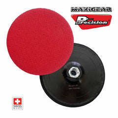 Precision Specialty Tools - Pad Backing 125mm Diameter M14 x 2 Medium Flexibility Velcro Red | BP125x14x2VEGP
