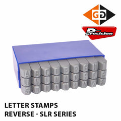 Precision Specialty Tools - Stamps Letter Reverse 27 Piece Set Gravurem S 6mm | SLR06
