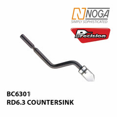 Precision Specialty Tools - COUNTERSINK CRANKED 6.3mm NOGA RD6.3 | BC6301