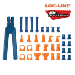 Precision Specialty Tools - LOC-LINE 1/4 INCH SYSTEM SYSTEM LATHE ADAPTOR KIT TO SUIT 15mm CONNECTION | 40476